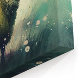 Watercolor Sheep Wall Art - Serene Farm Animal Canvas Print