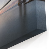Elegant Bridge at Sunrise - Modern Scenic Bridge Wall Art Photography