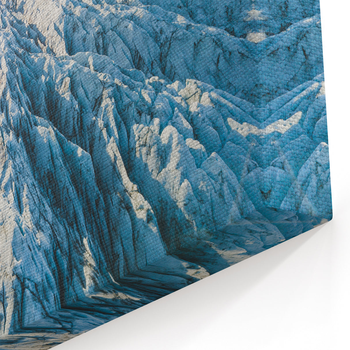 Expansive Glacier Landscape Art - Stunning Panoramic Glacier Canvas Decor