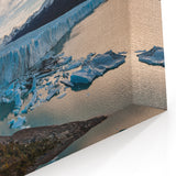 Majestic Glacier Landscape Art - Stunning Mountain Glacier Canvas Decor
