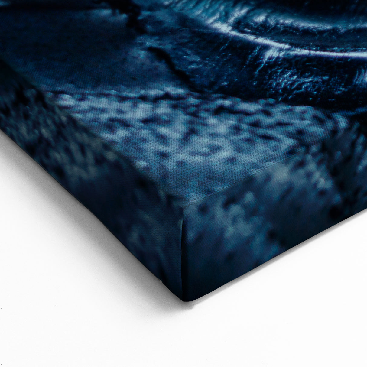 Mesmerizing Glacier Art - Abstract Glacier Photography Canvas Print