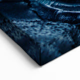 Mesmerizing Glacier Art - Abstract Glacier Photography Canvas Print
