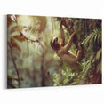 Peaceful Sloth in Nature - Jungle-Themed Wall Art for Relaxed Decor