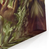 Peaceful Sloth in Nature - Jungle-Themed Wall Art for Relaxed Decor