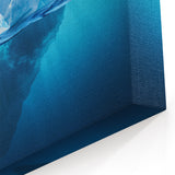 Stunning Iceberg Art - Majestic Glacier Reflection Photography Print