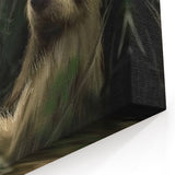 Gentle Sloth Jungle Art - Tranquil Wall Decor for Nature Lovers