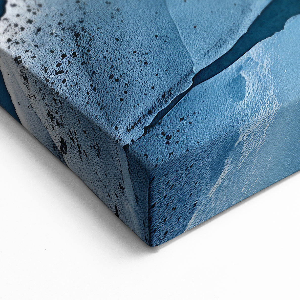 Cracked Glacier Surface Art - Intricate Glacier Photography Print