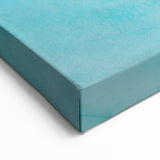 Abstract Glacier Art - Tranquil Blue Glacier-Inspired Watercolor Print