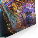 Las Vegas Skyline Wall Art - Vibrant Cityscape Art Prints & Canvas
