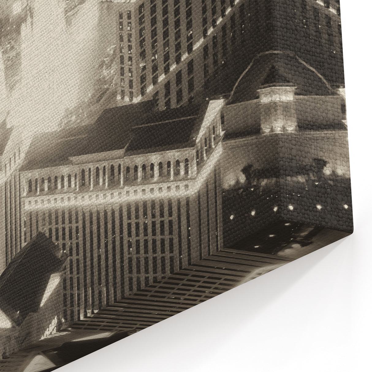 Las Vegas Skyline Photography - Black & White Cityscape Wall Art