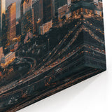 Houston Night Skyline Art – Vibrant Cityscape Photography Wall Decor