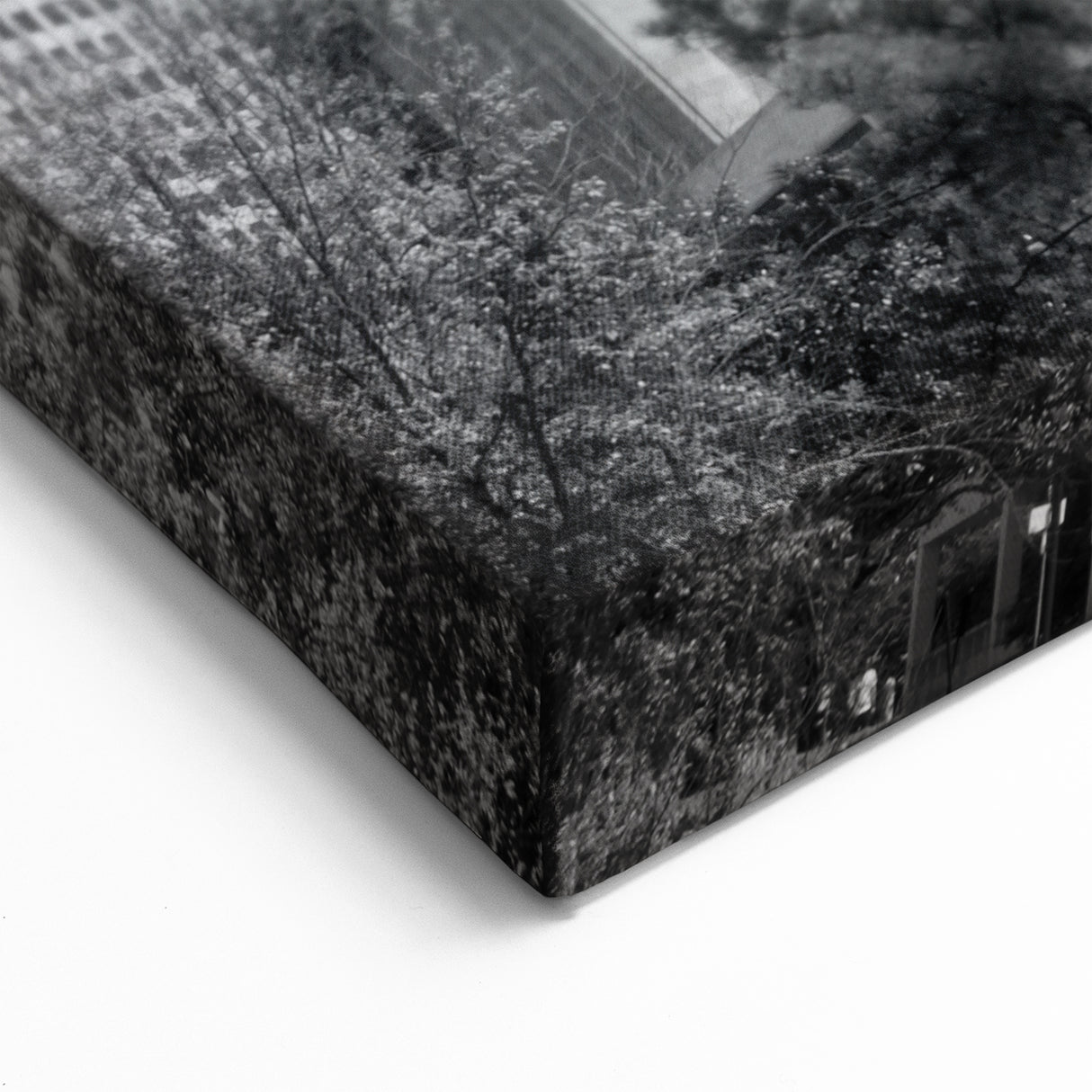 Modern Houston Skyline Art – Black and White Urban Photography Print