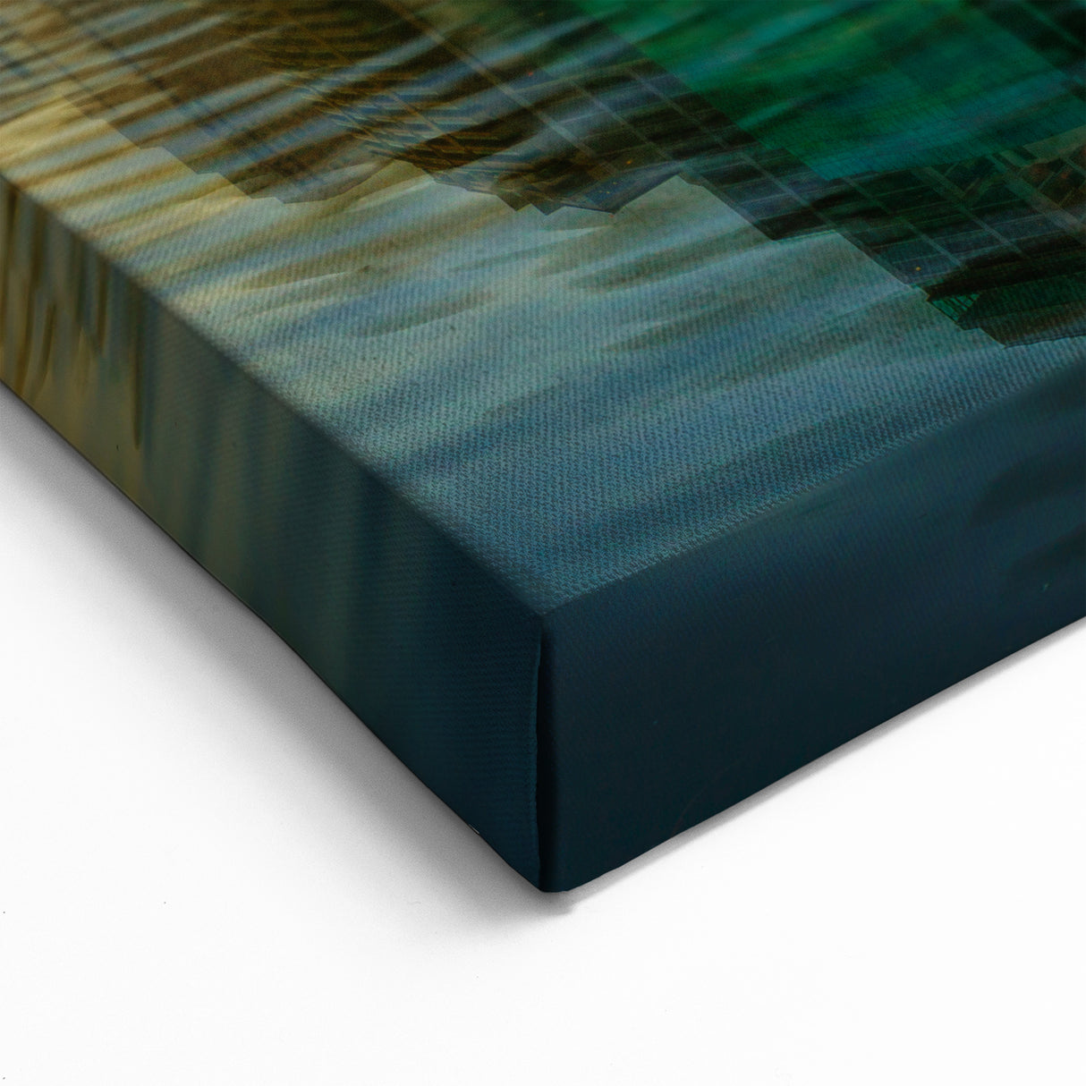 Houston Skyline at Sunset – Stunning Reflections Cityscape Wall Art