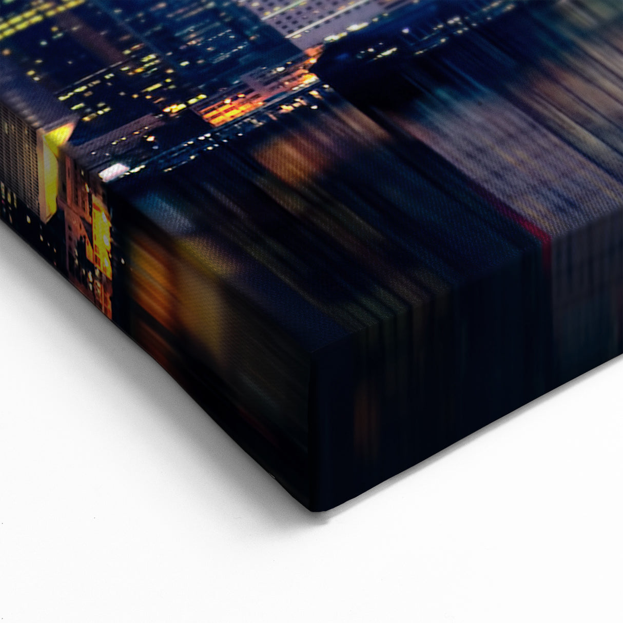 Hong Kong Skyline Wall Art | Night Cityscape Canvas | Downtown Photography