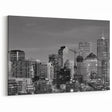 Elegant Denver Skyline Wall Art – Black and White Cityscape Photography