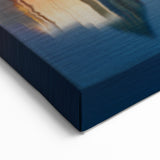 Elegant Dallas Skyline Night Art - Framed Cityscape Prints for Modern Decor