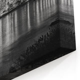 Cleveland Night Skyline Art - Black and White Cityscape Photography