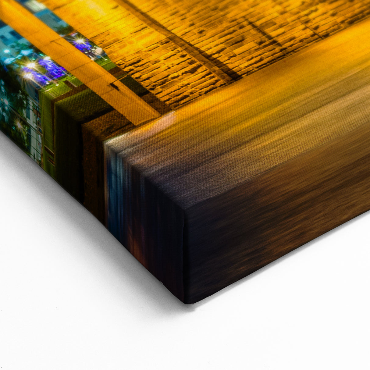 Cincinnati Night Skyline - Illuminated Cityscape Wall Art Print