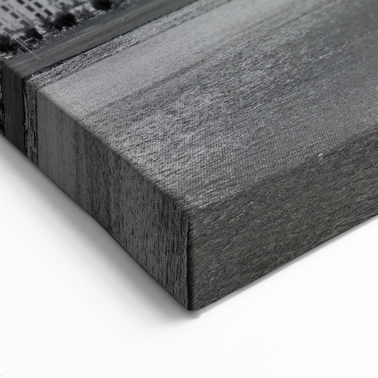 Cincinnati Skyline in Black & White - Elegant Monochrome Wall Art