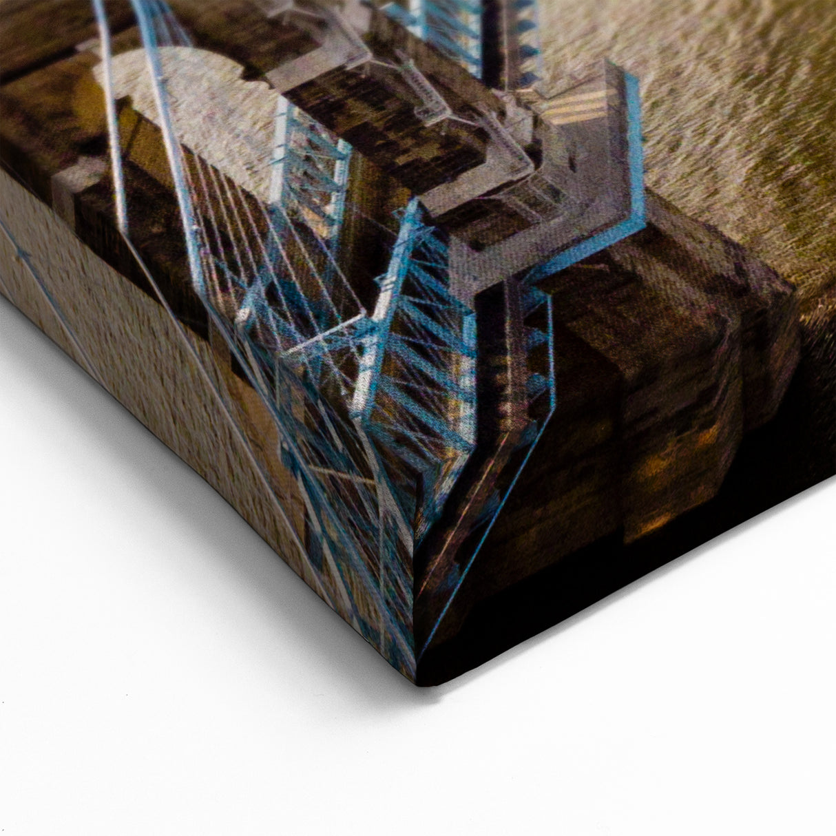 Cincinnati Skyline at Sunrise - Warm Golden Hour Cityscape Wall Art