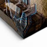 Cincinnati Skyline at Sunrise - Warm Golden Hour Cityscape Wall Art