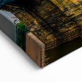 Cincinnati Bridge at Sunset - Dramatic Skyline Cityscape Wall Art