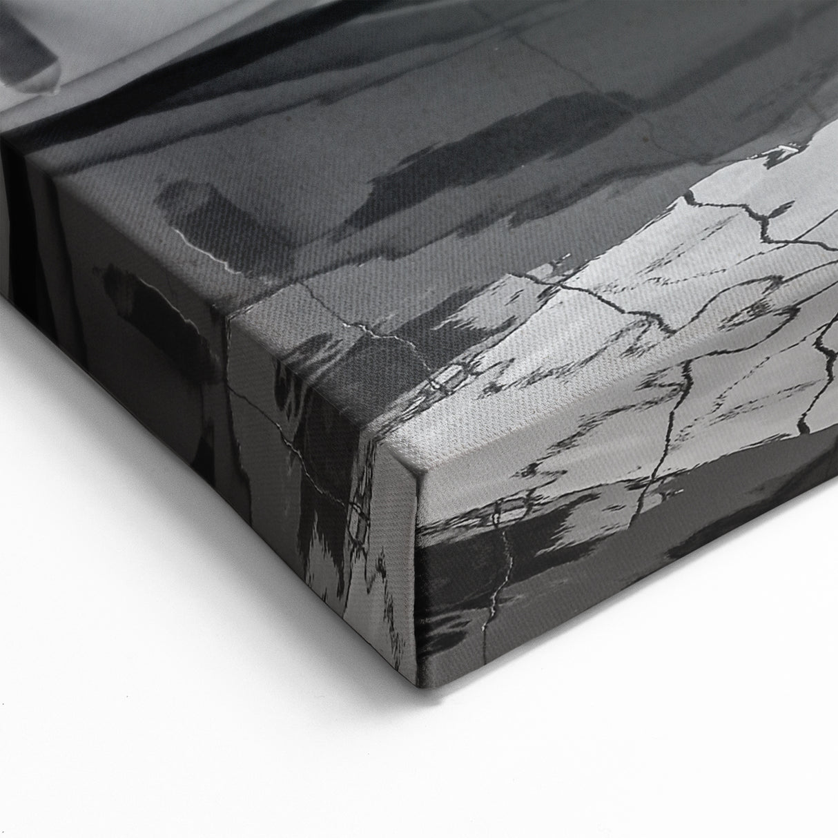 Elegant Black and White Harbor Wall Art - Serene Coastal Nautical Scene