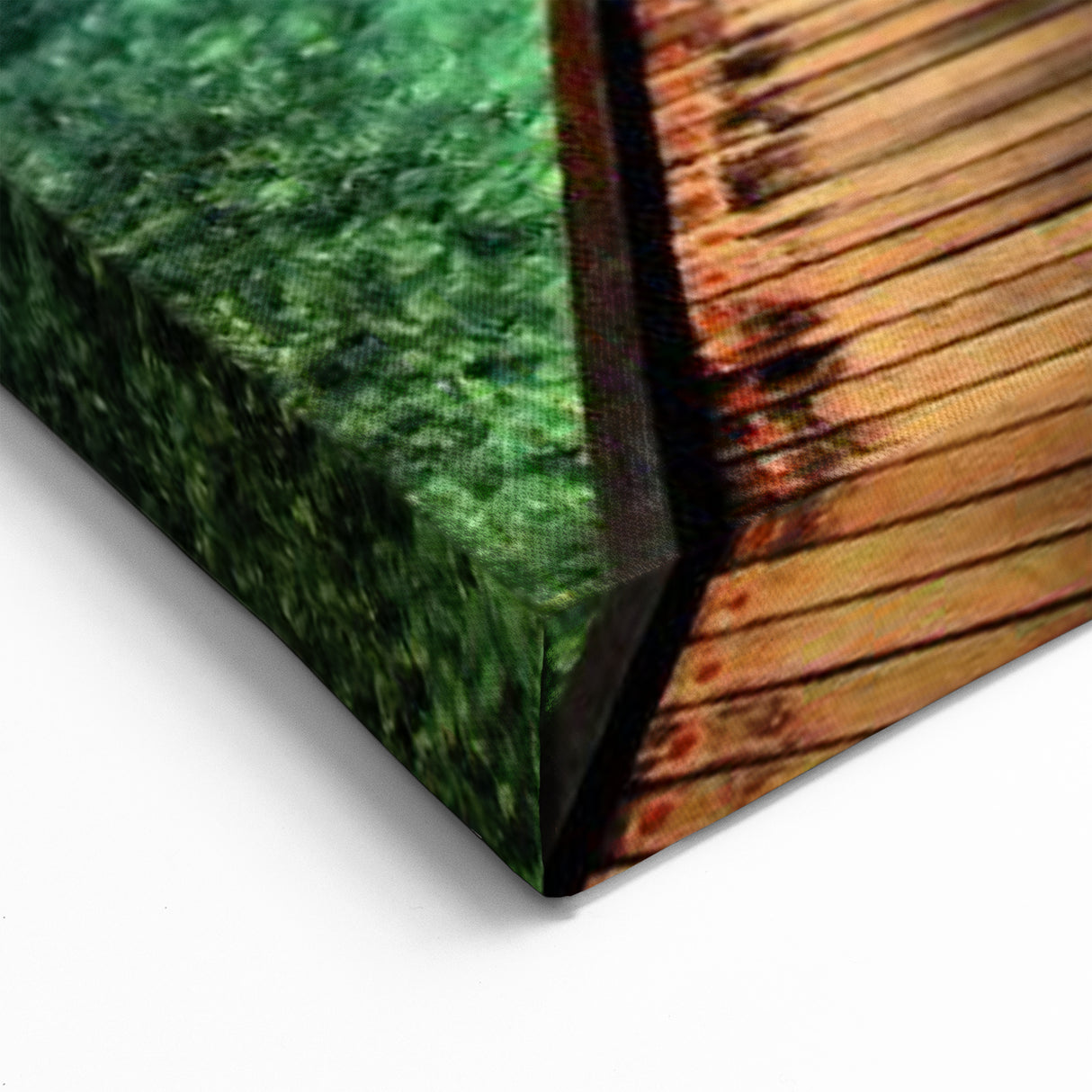 Tropical Paradise Bridge Art - Vibrant Ocean Landscape Canvas Print