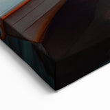 Golden Hour Harbor Wall Art - Serene Sunset with Boats on Calm Waters