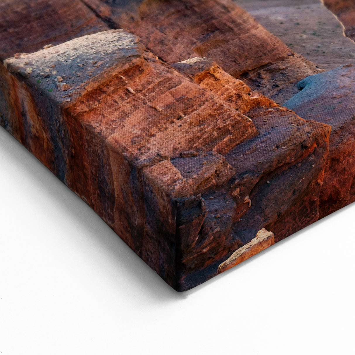 Vibrant Canyon Valley Wall Art - Scenic Canyon Canvas Prints for Decor