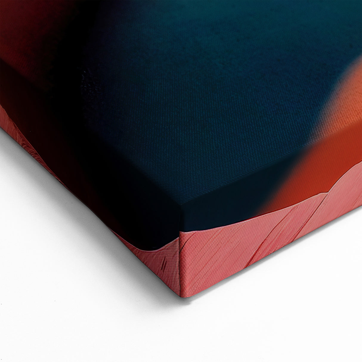 Abstract Canyon Waterfall Art - Scenic Canyon Canvas Prints for Decor