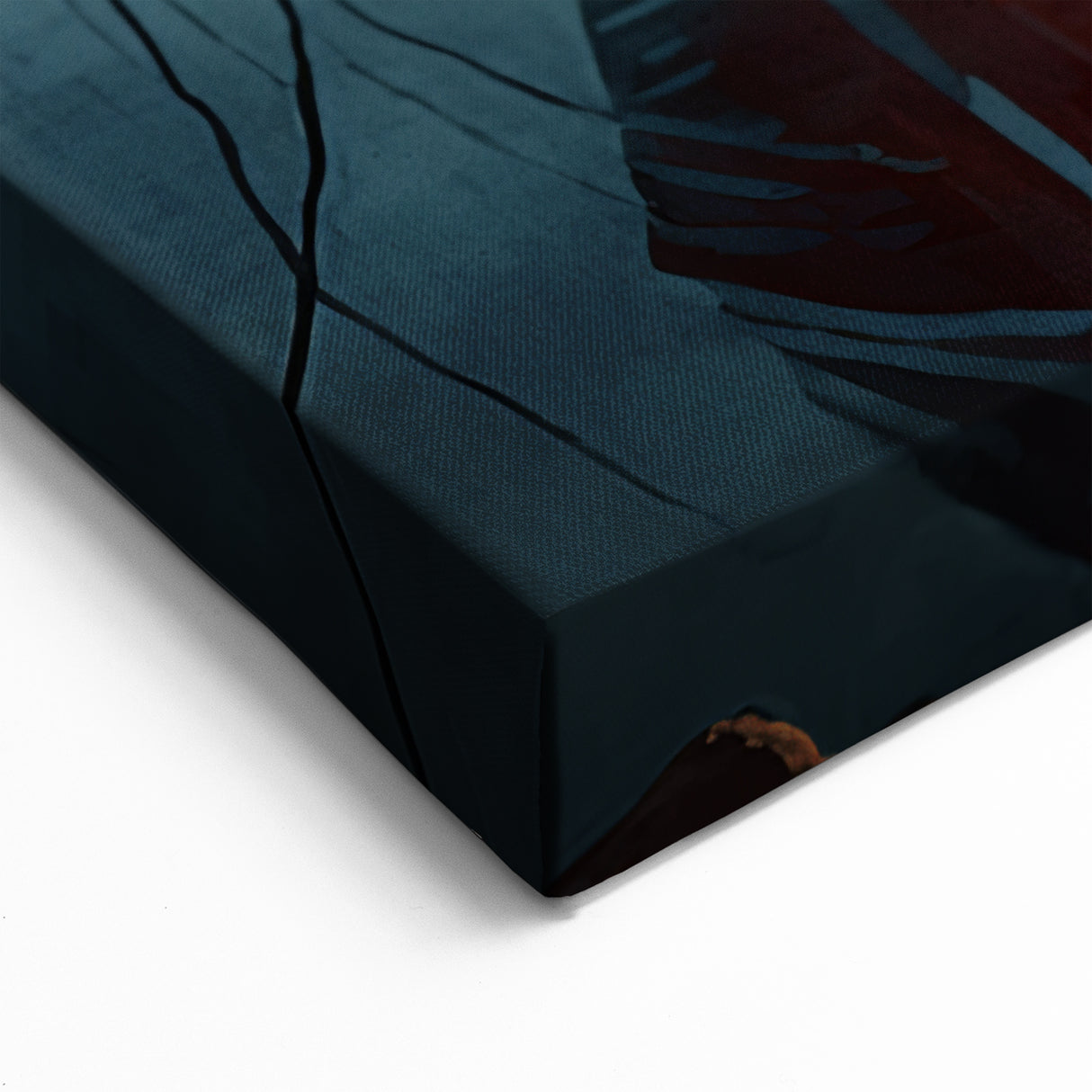 Vibrant Harbor Sunset Wall Art - Colorful Boats and Golden Reflections