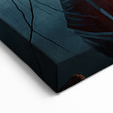 Vibrant Harbor Sunset Wall Art - Colorful Boats and Golden Reflections