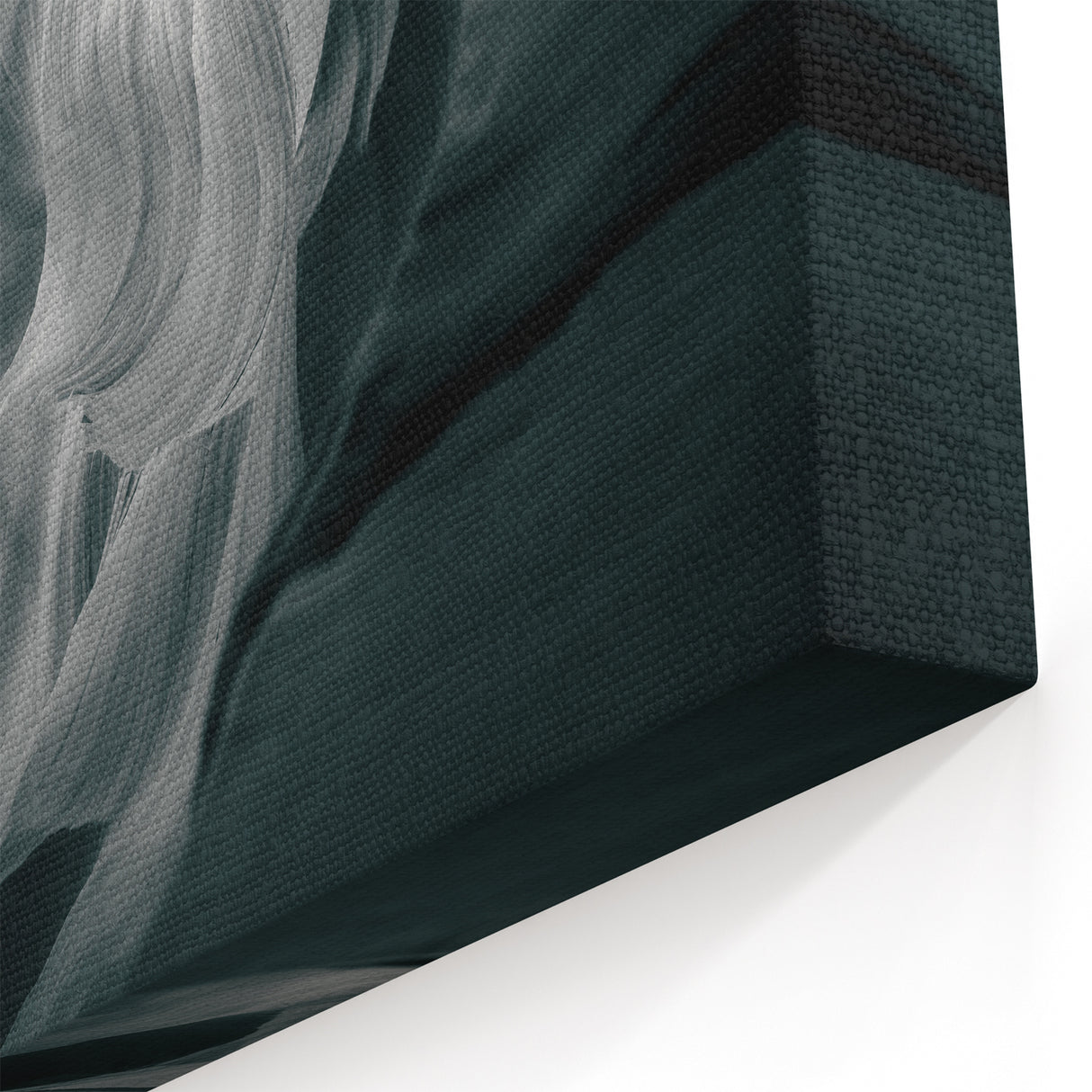 Monochrome Canyon Art - Elegant Black and White Canyon Canvas Prints