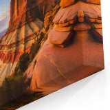 Sunset Canyon Majesty Art - Scenic Canyon Canvas Prints for Decor