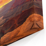 Grand Canyon Sunrise Art - Majestic Canyon Canvas Prints for Home Decor