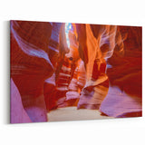 Vibrant Canyon Walls Art - Scenic Canyon Canvas Prints for Home Decor