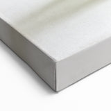 Vintage Aircraft Art: WWII Fighter Plane on White Background Canvas Print