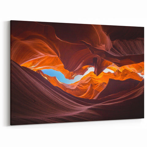 Vibrant Canyon Wall Art - Scenic Nature Canvas Prints for Home Decor
