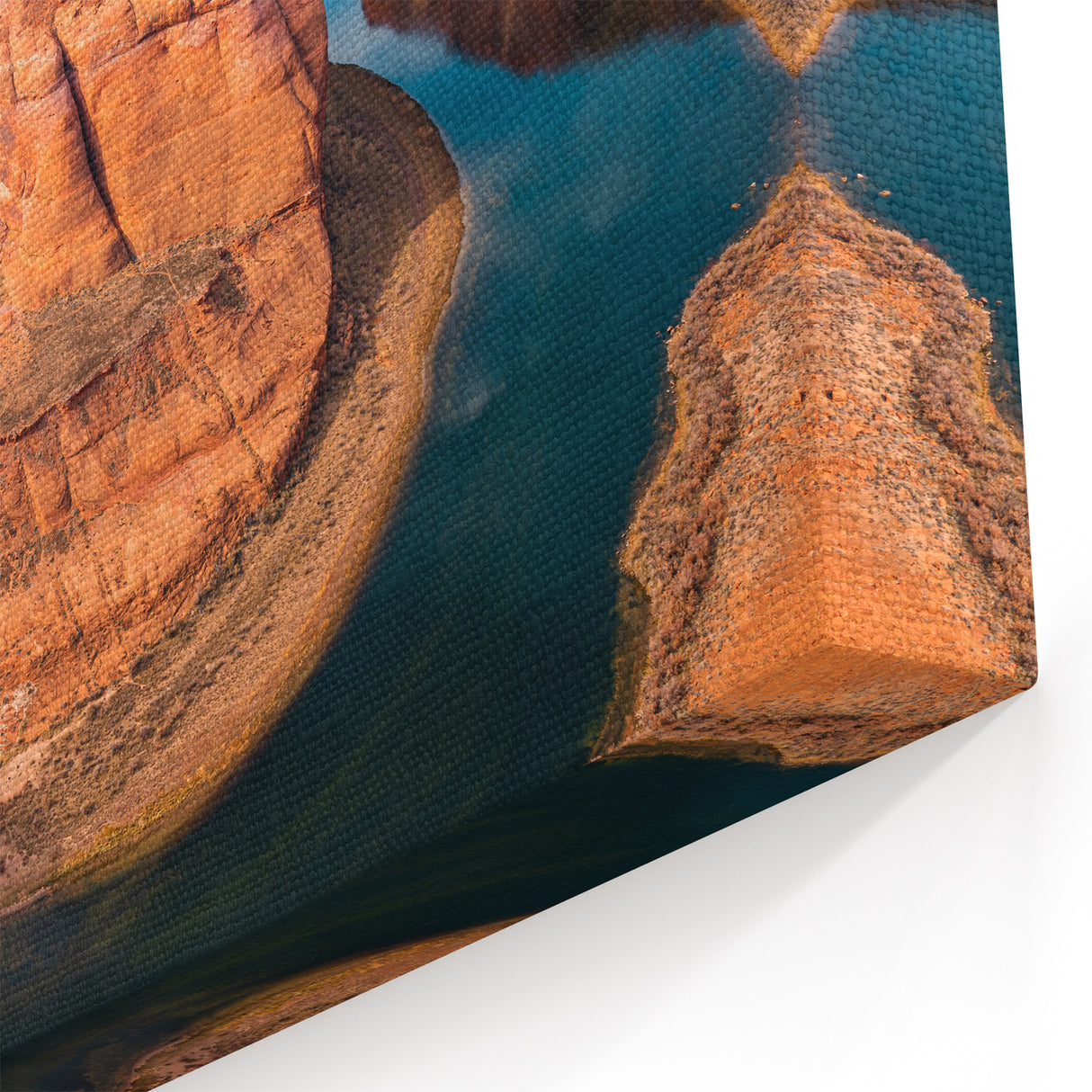 Majestic Canyon River Wall Art - Scenic Nature Canvas Prints for Decor