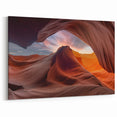 Dramatic Canyon Sunset Wall Art - Scenic Nature Canvas Prints for Decor