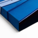 Sunset Harbor Splendor - Vibrant Coastal Wall Art for Tranquil Decor