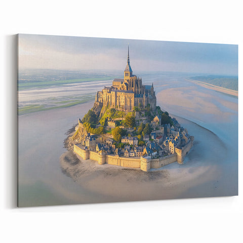 Stunning Castle Photography - European Fortress in Coastal Landscape