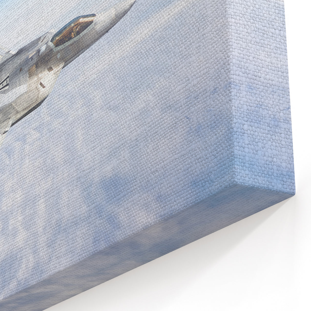Solo Jet Plane in Flight - Striking Aviation Wall Decor for Enthusiasts