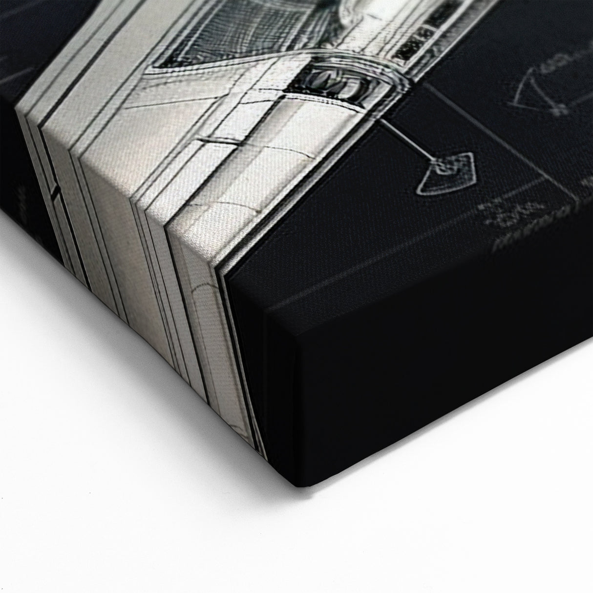 Vintage Aircraft Blueprint - Detailed Aviation Art for Enthusiasts