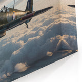 Iconic WWII Fighter Plane - Vintage Aviation Wall Art for Collectors