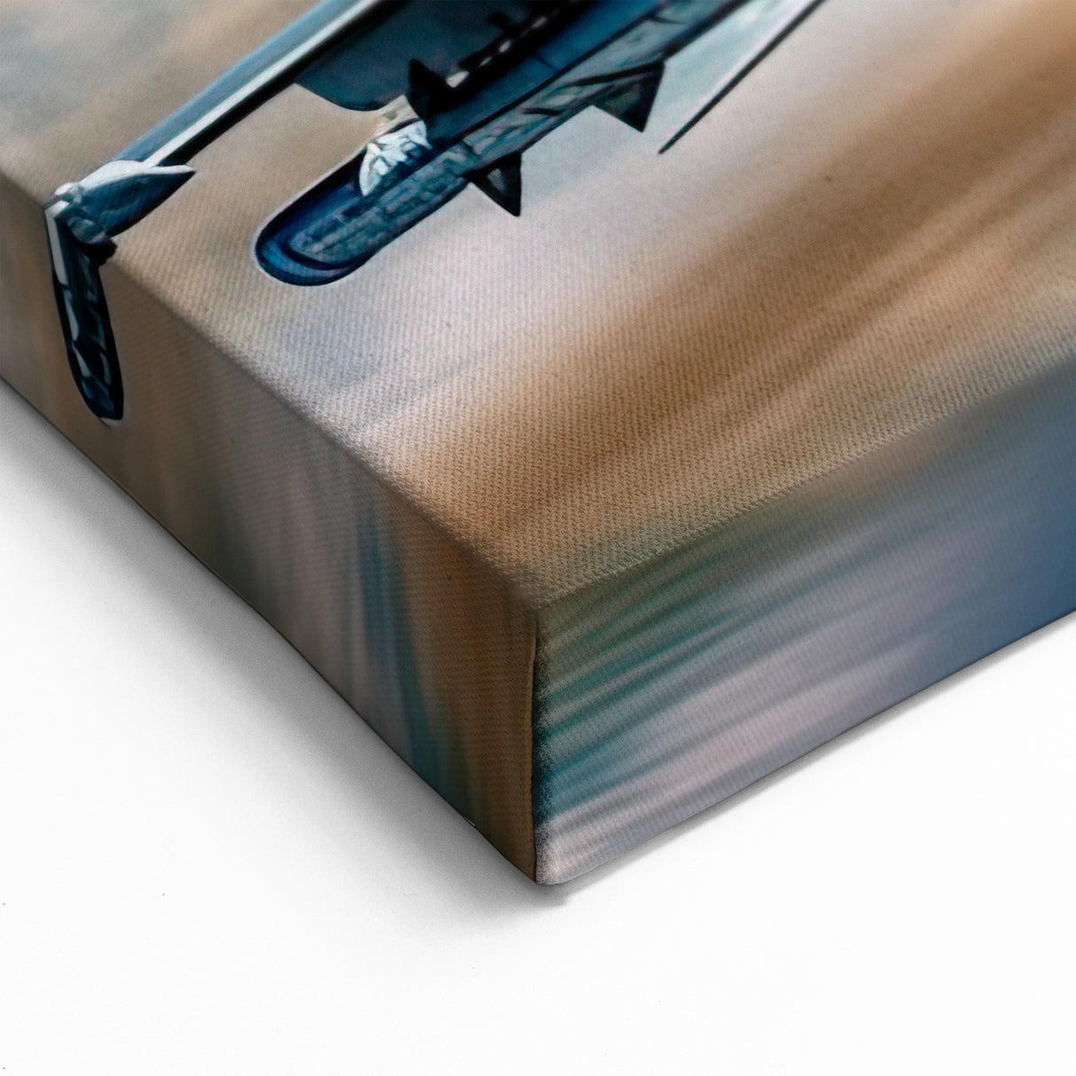 Fighter Jet in Action - Vibrant Aviation Wall Art for Modern Decor