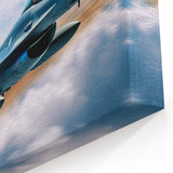 Fighter Jet in Action - Vibrant Aviation Wall Art for Modern Decor