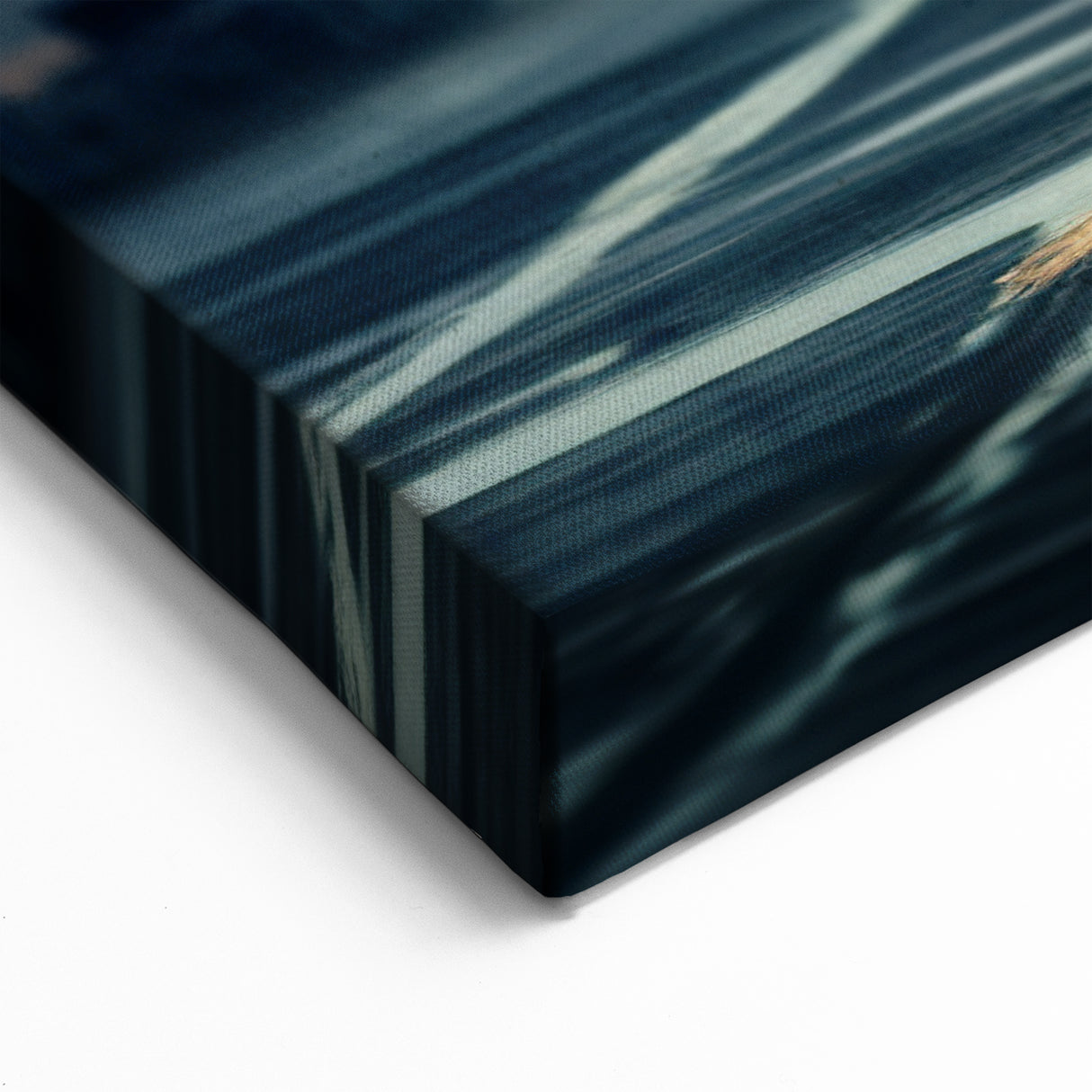 Fighter Jet on Runway at Night - Bold Aviation Wall Art Decor