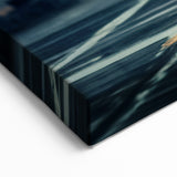 Fighter Jet on Runway at Night - Bold Aviation Wall Art Decor